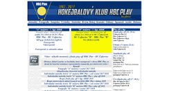 Desktop Screenshot of hbc.plav.cz